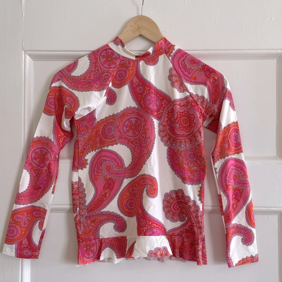 ZIMMERMANN Peggy Frill Kids Rash Guard - Girl’s Size 10 - New With Tags - Picture 9 of 9